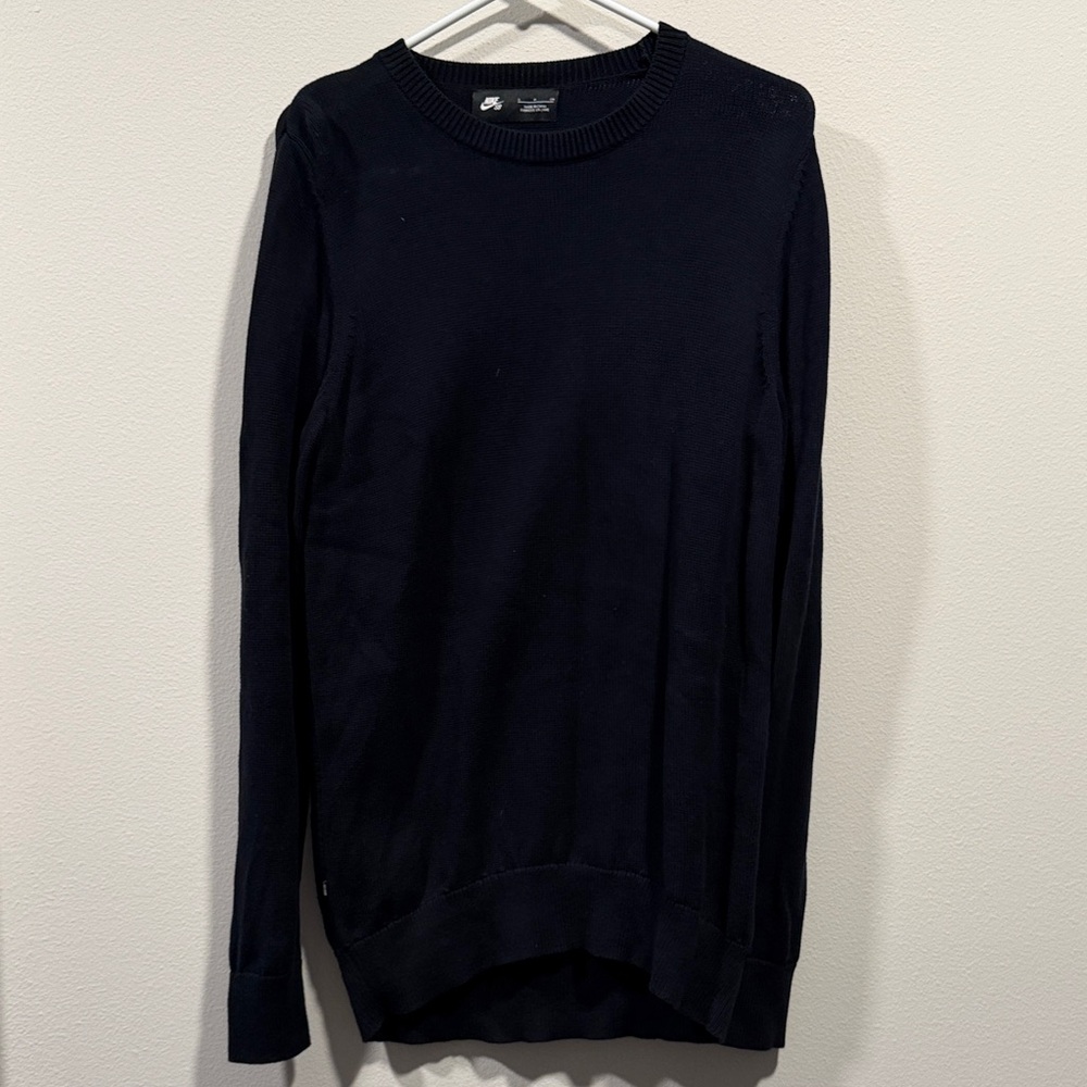 Nike Men's Dark Blue Crewneck Sweater